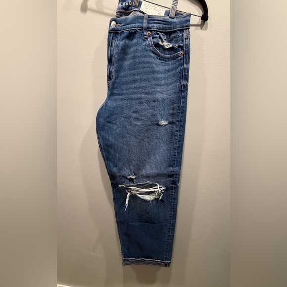 American Eagle 🦅 Ripped Low-Rise Ex-Boyfriend Jeans - Picture 9 of 11